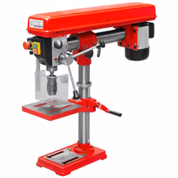 TRAPANO A COLONNA DA BANCO RADIALE A CINGHIA 230V 600W HOLZMANN SB3116RMN Dispone di una base solida e lucidata con dadi a T. ...