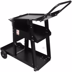 Carrello di costruzione stabile e robusta Spazio bombola gas: 34,5x31,5 cm Completo di due catene per il fissaggio Spazio per ...