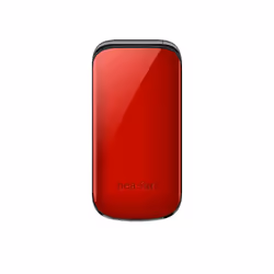 Beafon C245, Clamshell, Doppia SIM, 6,1 cm (2.4"), Bluetooth, 800 mAh, Rosso