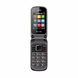 Beafon C245, Clamshell, Doppia SIM, 6,1 cm (2.4"), Bluetooth, 800 mAh, Champagne