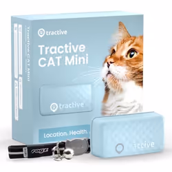 Tractive TRCAT5MT, Colore menta, Android, iOS, 55 mm, 17 mm, 28 mm, 25 g
