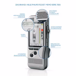 Philips DPM 7200 Flash card Acciaio inox - Vista aggiuntiva 7