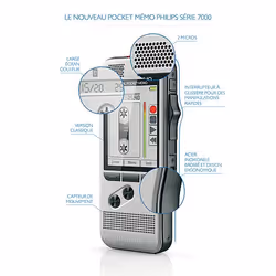 Philips DPM 7200 Flash card Acciaio inox - Vista aggiuntiva 8