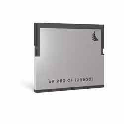 Angelbird Technologies AV Pro CF, 256 GB, CFast 2.0, 550 MB/s, 400 MB/s, Acciaio inox
