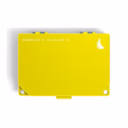 Angelbird Technologies Media Tank, 4 schede, CFexpress, Alluminio, Nero, Giallo, Resistente allo sporco, Antipolvere, Resiste ...