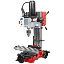 Trapano fresa da banco ad ingranaggi inclinabile 230v 3-13mm Holzmann bf16v