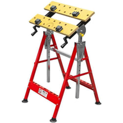 Cavalletto banco piano lavoro pieghevole richiudibile con morse Holzmann wst10