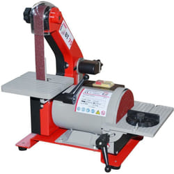 Levigatrice combinata da banco a nastro verticale e disco Holzmann bt75