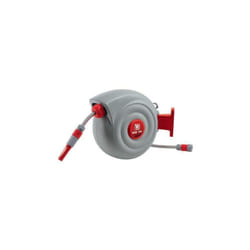 Holzmann - Avvolgitubo automatico tubo acqua 15m fissaggio a parete wsr15m