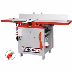 PIALLA FILO SPESSORE HOB415 400V Pialla combinata a filo e spessore con collettore di polveri integrato Facile e veloce trasf ...