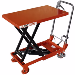Pedale per il sollevamento idraulico del piano di lavoro ad un'altezza di lavoro ergonomica e individuale Abbassamento facile ...