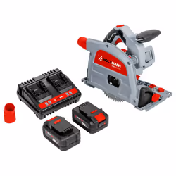 Holzmann TAS165AKKU sega circolare portatile 16,5 cm Nero, Grigio, Rosso 5500 Giri/min 100 W - Vista aggiuntiva 5