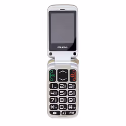 Onda Felice+, Clamshell, Doppia SIM, 6,1 cm (2.4"), 0,3 MP, 850 mAh, Bianco