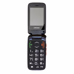Onda Lino, Clamshell, Doppia SIM, 6,1 cm (2.4"), 0,3 MP, 850 mAh, Rosso