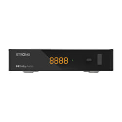 Strong SRT 7030 set-top box TV Satellite HD Nero