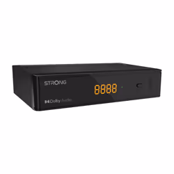 Strong SRT 7030 set-top box TV Satellite HD Nero
