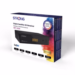 Strong SRT 7030 set-top box TV Satellite HD Nero - Vista aggiuntiva 8