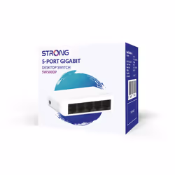 Strong SW5000P switch di rete Gigabit Ethernet (10/100/1000) Bianco - Vista aggiuntiva 8