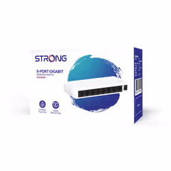 Strong SW8000P switch di rete Gigabit Ethernet (10/100/1000) Bianco - Vista aggiuntiva 8