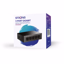 Strong SW5000M switch di rete Gigabit Ethernet (10/100/1000) Nero - Vista aggiuntiva 7