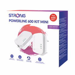 Strong POWERL600DUOMINI adattatore di rete PowerLine 600 Mbit/s Collegamento ethernet LAN Bianco 2 pz - Vista aggiuntiva 8