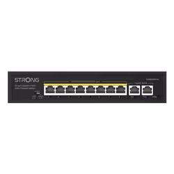 Strong SW8010POE+ switch di rete Gigabit Ethernet (10/100/1000) Supporto Power over Ethernet (PoE) Desktop Nero - Vista aggiuntiva 2