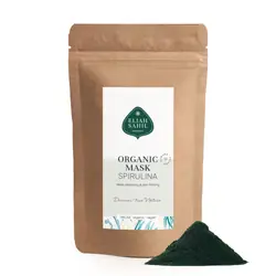 Maschera Viso Antirughe alla Spirulina Biologica Refill - Ricarica - 250 gr
