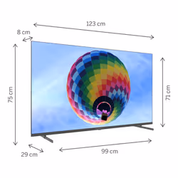 Thomson 55QG4S14 TV 139,7 cm (55") 4K Ultra HD Smart TV Wi-Fi Grigio