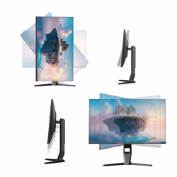 Thomson M27QG5Y14 Monitor PC 68,6 cm (27") 2560 x 1440 Pixel Quad HD LED Grigio - Vista aggiuntiva 3