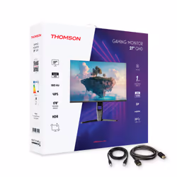 Thomson M27QG5Y14 Monitor PC 68,6 cm (27") 2560 x 1440 Pixel Quad HD LED Grigio - Vista aggiuntiva 6