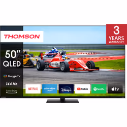 Thomson 50QG7C14, 127 cm (50"), 3840 x 2160 Pixel, QLED Pro, Smart TV, Wi-Fi, Nero
