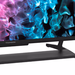 Thomson Q70 Series Smart MiniLED TV 65; Google TV; 3840 x 2160 (4K UHD), 1500000:1, LED, 144 Hz, DVB-T/T2/C/S/S2, HDR10, Wi-Fi, Bluetooth, LAN, HDMI 4 (2.1), USB 2 (2.0) + 1 (3.0), Central Stand, Black 165,1 cm (65") 4K Ultra HD Smart TV Nero 1300 cd/m² - Vista aggiuntiva 3