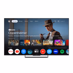 Thomson Q70 Series Smart MiniLED TV 65; Google TV; 3840 x 2160 (4K UHD), 1500000:1, LED, 144 Hz, DVB-T/T2/C/S/S2, HDR10, Wi-Fi, Bluetooth, LAN, HDMI 4 (2.1), USB 2 (2.0) + 1 (3.0), Central Stand, Black 165,1 cm (65") 4K Ultra HD Smart TV Nero 1300 cd/m² - Vista aggiuntiva 5