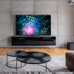 Thomson Q70 Series Smart MiniLED TV 65; Google TV; 3840 x 2160 (4K UHD), 1500000:1, LED, 144 Hz, DVB-T/T2/C/S/S2, HDR10, Wi-Fi, Bluetooth, LAN, HDMI 4 (2.1), USB 2 (2.0) + 1 (3.0), Central Stand, Black 165,1 cm (65") 4K Ultra HD Smart TV Nero 1300 cd/m² - Vista aggiuntiva 7
