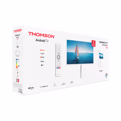 Thomson 32HA4M44 TV e monitor portatile TV portatile Bianco 81,3 cm (32") 1366 x 768 Pixel