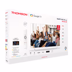 Thomson 43UG4S14W TV 109,2 cm (43") 4K Ultra HD Smart TV Wi-Fi Bianco - Vista aggiuntiva 8