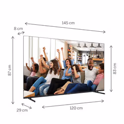Thomson G63 Series Nicht kategorisiert Smart TV 65 pollici LED 4K UHD Google TV Nero - Vista aggiuntiva 3