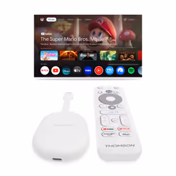Thomson Go Cast 150 HDMI 4K Ultra HD Google TV Bianco - Vista aggiuntiva 6