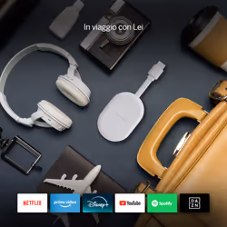 Thomson Go Cast 150 HDMI 4K Ultra HD Google TV Bianco - Vista aggiuntiva 7