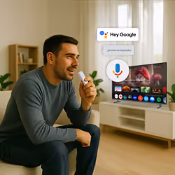 Thomson Go Cast 150 HDMI 4K Ultra HD Google TV Bianco - Vista aggiuntiva 8