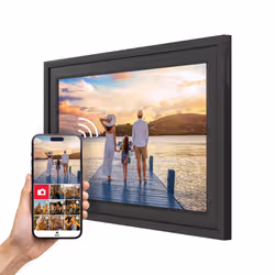 Thomson F10 cornice per foto digitali Nero 25,6 cm (10.1") Touch screen Wi-Fi - Vista aggiuntiva 2