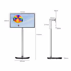 Thomson 32UE5M45E TV e monitor portatile TV portatile Champagne, Oro 81,3 cm (32") LED 3840 x 2160 Pixel - Vista aggiuntiva 2