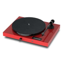 Pro-Ject Juke Box E1 Giradischi con trasmissione a cinghia Nero, Rosso Semiautomatico