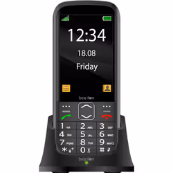 Beafon SL270 8,89 cm (3.5") 136 g Nero, Argento Telefono cellulare basico