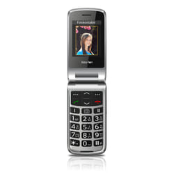 Beafon SL645plus LTE 7,11 cm (2.8") 120 g Nero, Argento Telefono con fotocamera