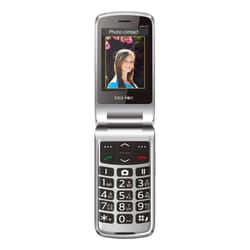 Beafon SL645 LTE 7,11 cm (2.8") 120 g Nero, Argento Telefono per anziani