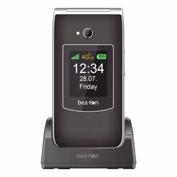 Beafon SL645 LTE 7,11 cm (2.8") 120 g Nero, Argento Telefono per anziani - Vista aggiuntiva 4