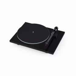 Pro-Ject T1 EVO BT, Giradischi con trasmissione a cinghia, Nero, Vetro, 33,45 Giri/min, 65 dB, 21,9 cm