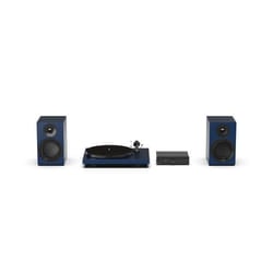 Pro-Ject Colourful Audio System E Giradischi con trasmissione a cinghia Blu