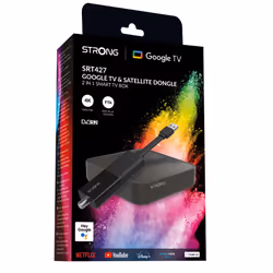 Strong SRT427 Smart TV box Nero 4K Ultra HD 16 GB Wi-Fi Collegamento ethernet LAN - Vista aggiuntiva 6